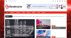 Desktop Screenshot of genolevures.org